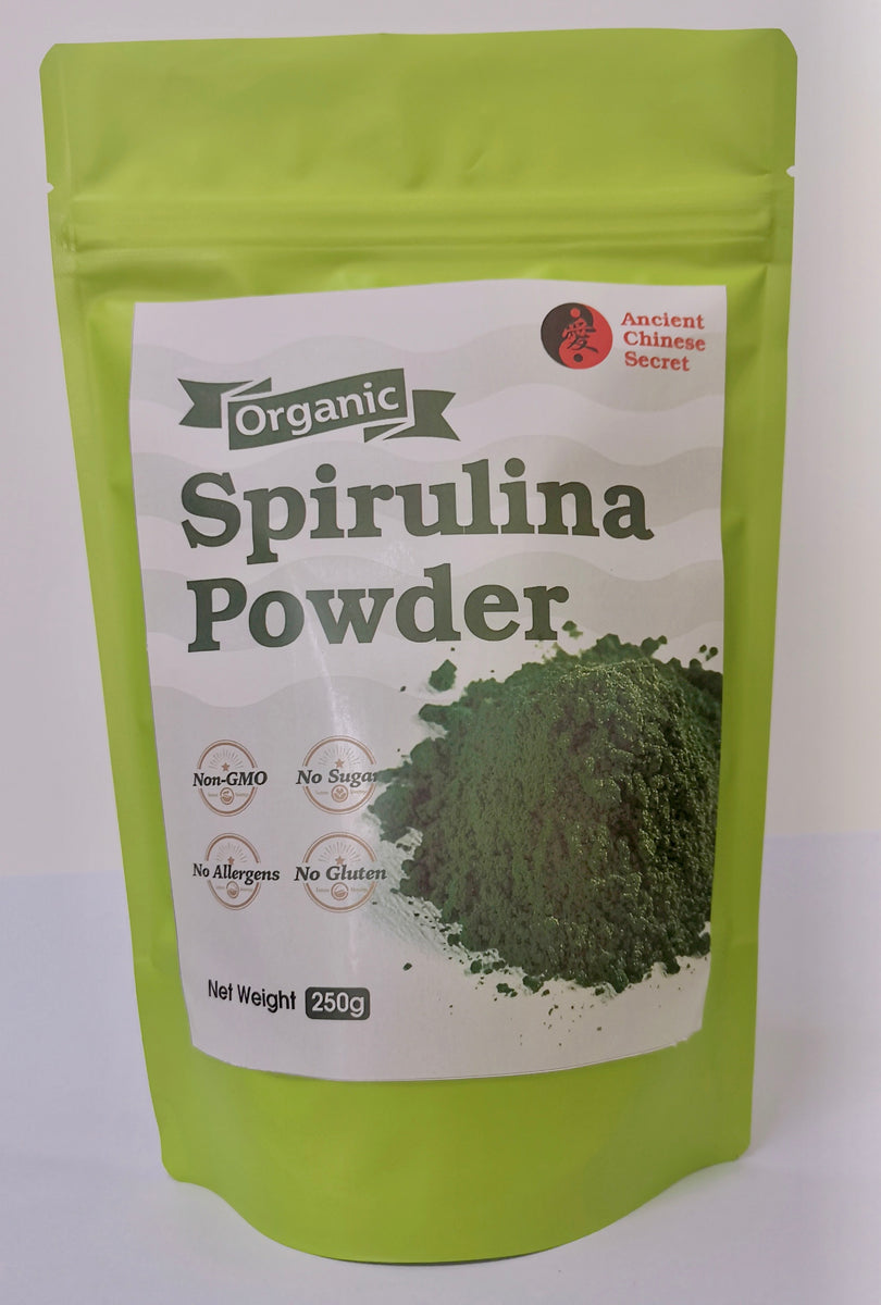 Organic Spirulina Powder Ancient Chinese Secret