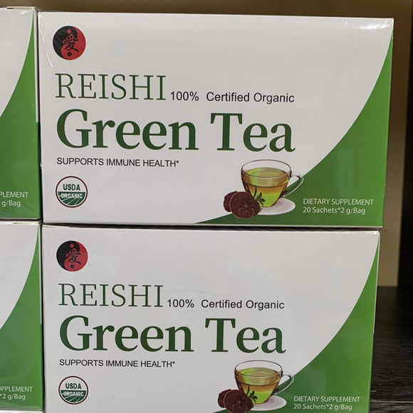 Organic Reishi Green Tea